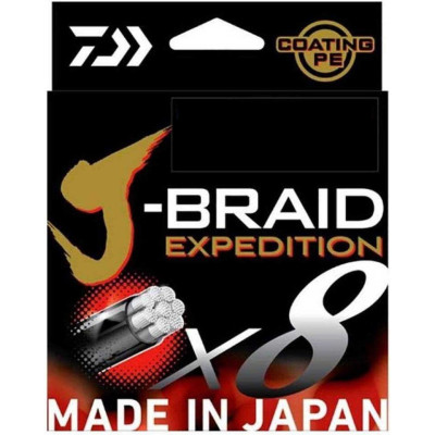 Леска DAIWA J-BRAID EXPEDITION×8E 0.13mm-150m SMASH ORANGE